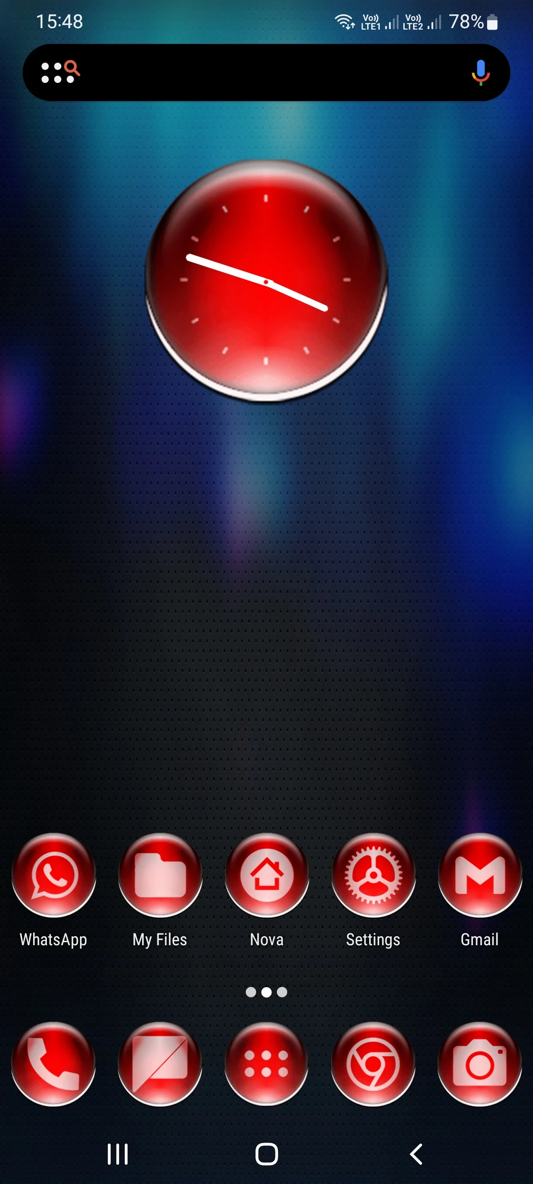 Red Pixl Glass Icon Pack screenshot