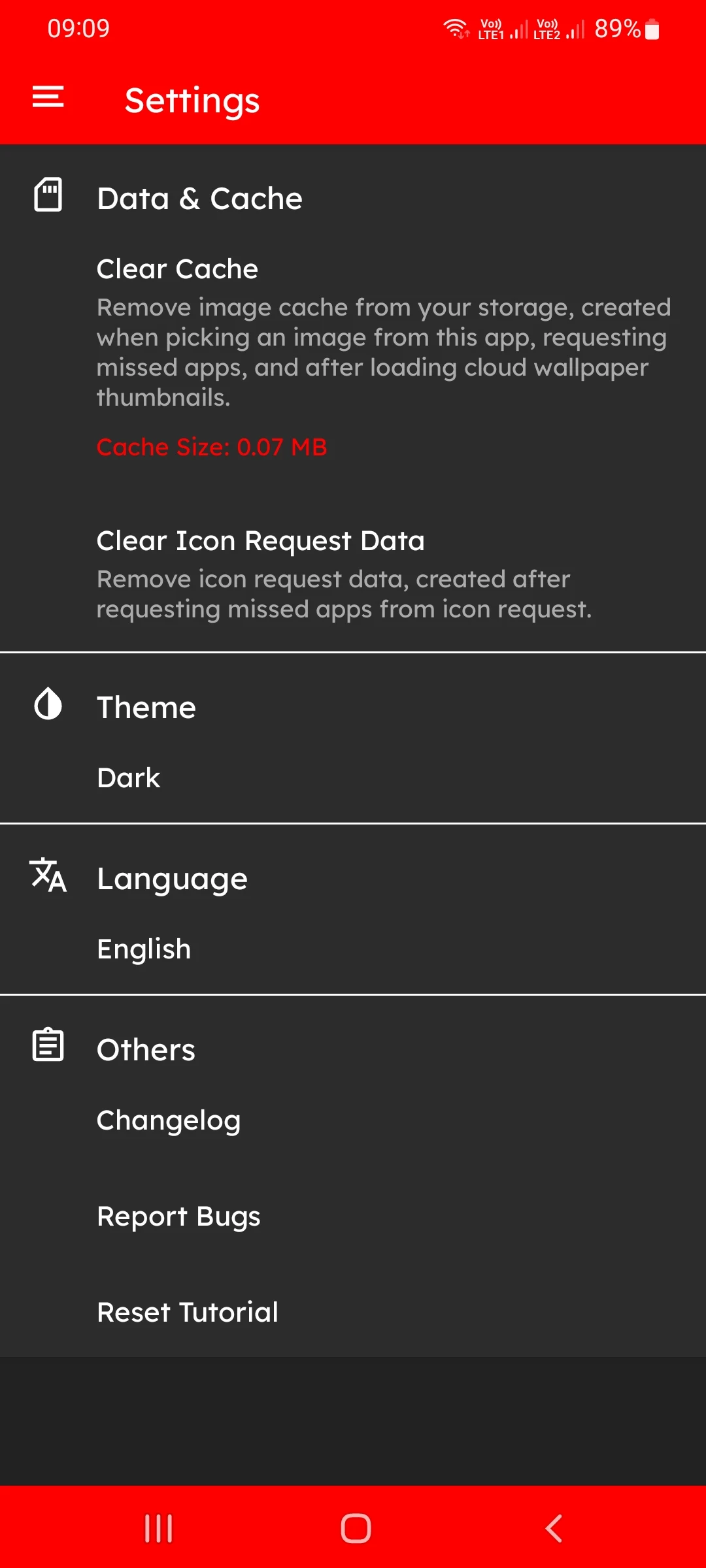 Red Pixl Glass Icon Pack screenshot